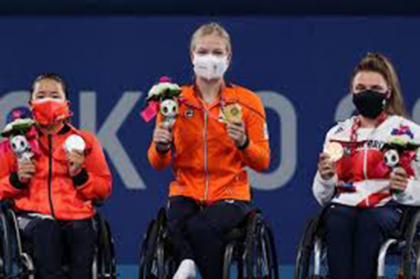 Vận động viên khuyết tật đầu tiên đoạt giải Grand Slam vàng -0