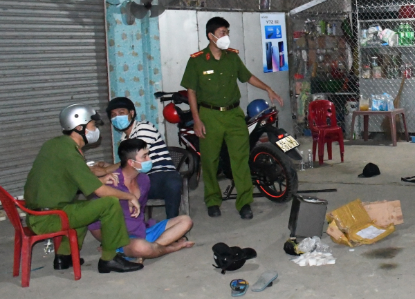 Công an bắt tàng trữ ma túy lớn nhất tỉnh Trà Vinh -1