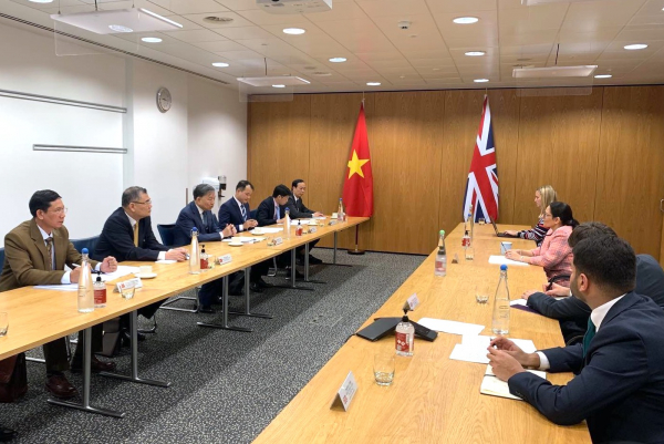 Tăng cường mối quan hệ hợp tác giữa Bộ Công an Việt Nam và Bộ Nội vụ Anh -0