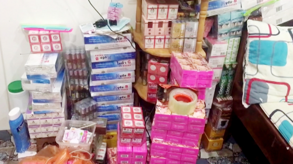 Phát hiện 10.000 sản phẩm mỹ phẩm nhập lậu trong căn nhà ở TP Châu Đốc -0