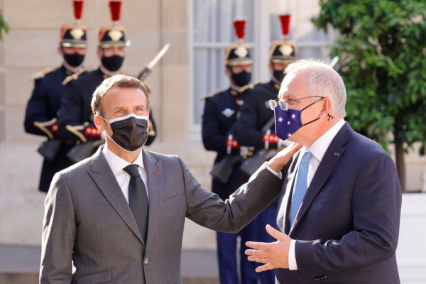 Lộ tin nhắn giữa lãnh đạo Pháp-Australia trước lùm xùm 