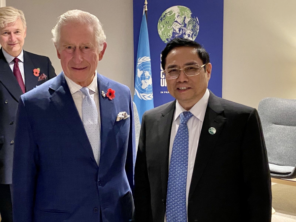 Thủ tướng gặp gỡ lãnh đạo các nước bên lề Hội nghị COP26 -0