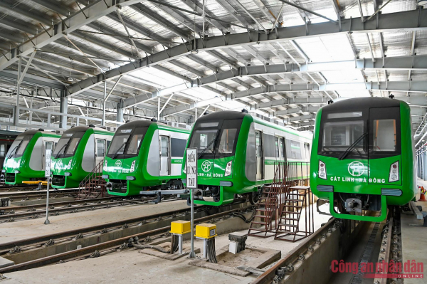 Đường sắt trên cao tuyến Cát Linh - Hà Đông sẵn sàng đón khách hai ngày nữa -1