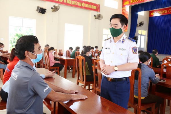 Kiểm tra thực hiện Đề án “Tuyên truyền, phổ biến Luật Cảnh sát biển Việt Nam   -0