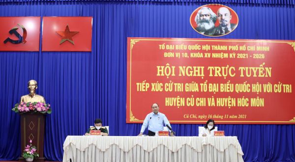 Chủ tịch nước: TP Hồ Chí Minh tiếp tục chủ động kiểm soát tốt dịch bệnh, thực hiện hiệu quả 