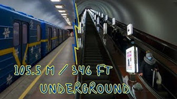 Ga tàu điện ngầm sâu nhất thế giới -0