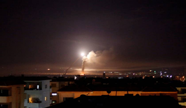 Israel phóng tên lửa vào thủ đô Syria -0