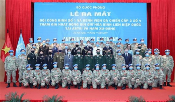 Vietnam’s first sapper unit joining UN peacekeeping operations makes debut -0