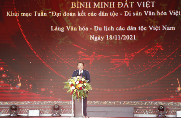 Khai mạc Tuần Đại đoàn kết các dân tộc – Di sản văn hoá Việt Nam năm 2021 -0