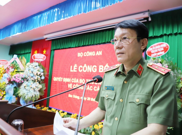 New Director of Soc Trang Provincial Police Department takes office -0