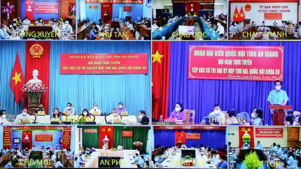 Phó Chủ tịch nước Võ Thị Ánh Xuân tiếp xúc cử tri tại tỉnh An Giang -0
