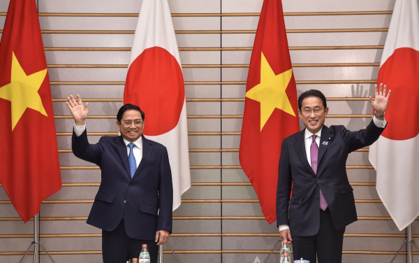 Thủ tướng Phạm Minh Chính hội đàm với Thủ tướng Nhật Bản Kishida Fumio -0