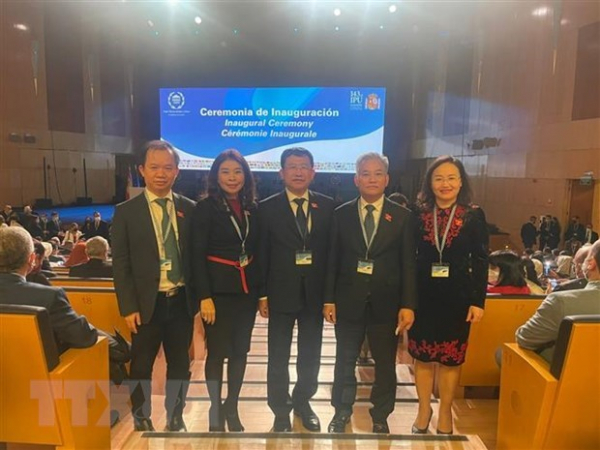 Vietnam attends opening of 143 IPU General Assembly -0