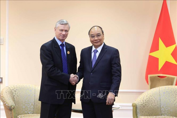 Chủ tịch nước gặp gỡ Hội hữu nghị Nga - Việt và Hội Cựu chiến binh Nga thời chiến tranh tại Việt Nam -0