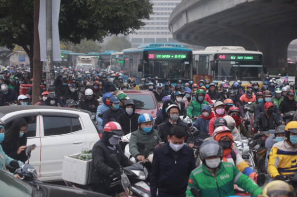 Hà Nội nghiên cứu cấm xe máy vào trung tâm thành phố từ sau năm 2025 -0
