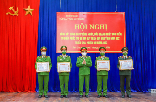 Công an Bắc Giang 'lấy đấu tranh tội phạm về ma túy làm khâu đột phá kéo giảm tội phạm khác -0