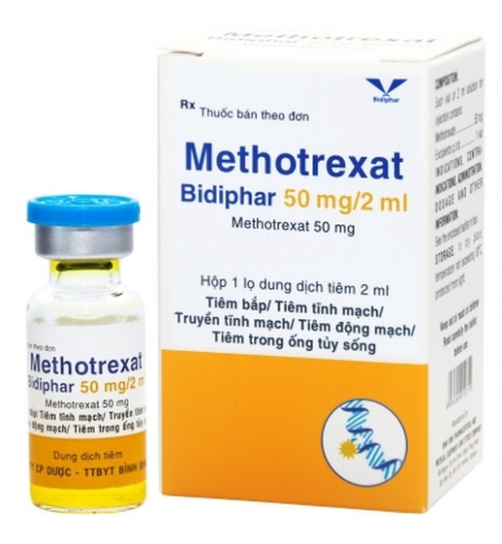 Thu hồi lô thuốc điều trị ung thư Methotrexat Bidiphar 50mg/2ml không đạt tiêu chuẩn chất lượng  -0
