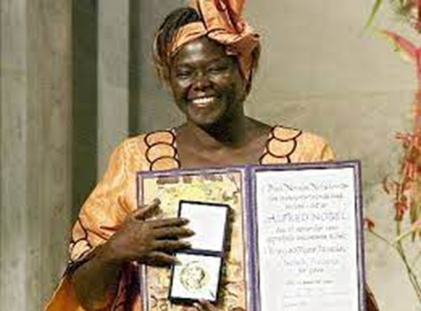 Người phụ nữ da màu đầu tiên được trao giải Nobel hòa bình -0