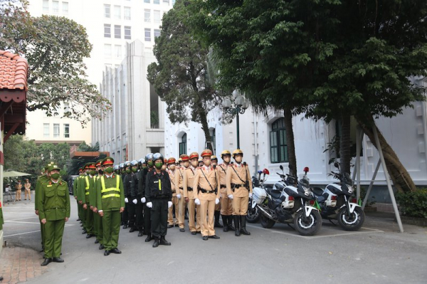 Giám đốc Công an thành phố Hà Nội phát lệnh ra quân thực hiện cao điểm tấn công trấn áp tội phạm Tết Nguyên đán -1