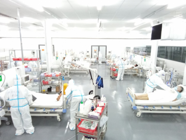 Bệnh viện T.Ư Huế bàn giao Trung tâm hồi sức tích cực người bệnh COVID-19 tại TP. Hồ Chí Minh -0