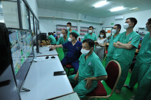 Bệnh viện T.Ư Huế bàn giao Trung tâm hồi sức tích cực người bệnh COVID-19 tại TP. Hồ Chí Minh -0