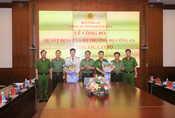 Bộ Công an bổ nhiệm Phó Giám đốc Công an tỉnh Khánh Hòa -0