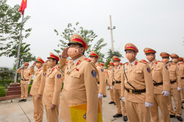  Public Security Forces open campaign to attack crimes during Tet Festival -0