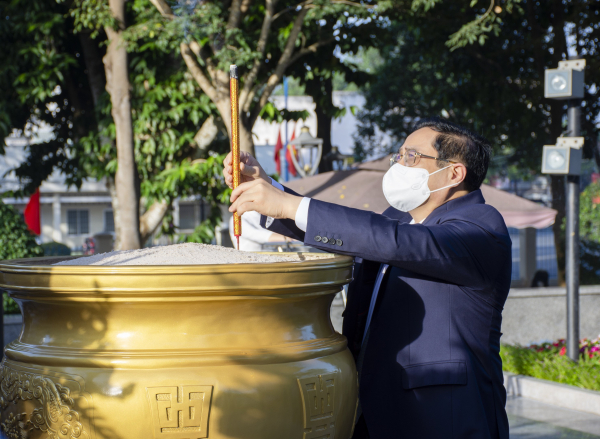 Thủ tướng Chính phủ Phạm Minh Chính dự Lễ Kỷ niệm 30 năm thành lập Bà Rịa-Vũng Tàu  -1