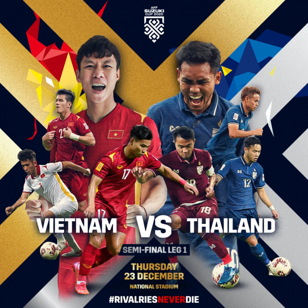 Việt Nam vs Thái Lan: Tiến Linh dự bị -1