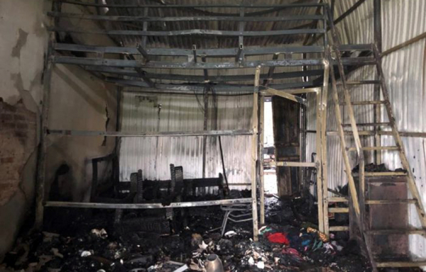 Nhiều tài sản bị hủy hoại sau đám cháy lớn ở Cao Bằng -0
