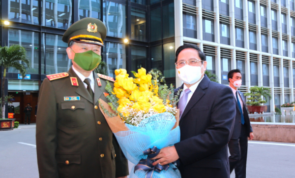 Thủ tướng Phạm Minh Chính dự khai mạc Hội nghị Công an toàn quốc -0