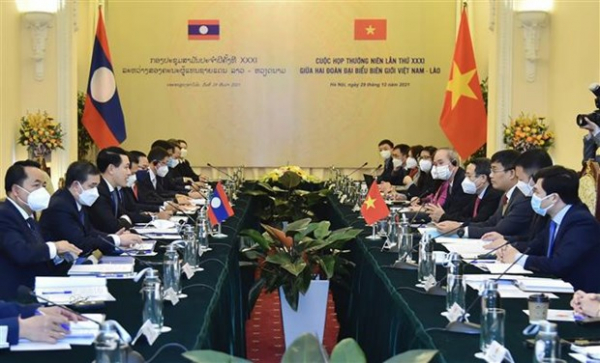 Vietnam, Laos hold 31st annual border meeting -0
