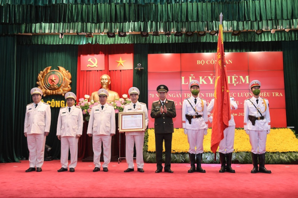 70th founding anniversary of criminal investigation force marked -0