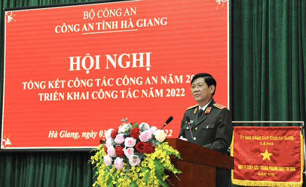 Công an tỉnh Hà Giang kéo giảm 12,9% tội phạm về trật tự xã hội -0
