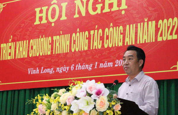 Công an Vĩnh Long triển khai chương trình công tác Công an năm 2022 -0