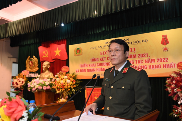 Cục An ninh Chính trị Nội bộ đón nhận Huân chương Chiến công hạng Nhất  -0