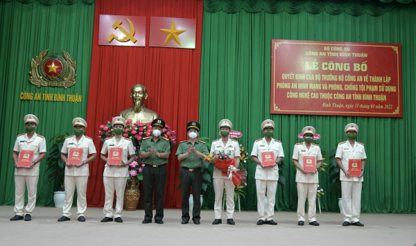 Công an Bình Thuận thành lập Phòng an ninh mạng và phòng, chống tội phạm sử dụng công nghệ cao -0