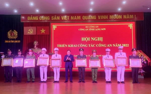 Triển khai công tác Công an tỉnh Lạng Sơn -0