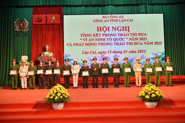 Công an tỉnh Lào Cai tổng kết công tác năm 2021, triển khai chương trình công tác năm 2022 -0