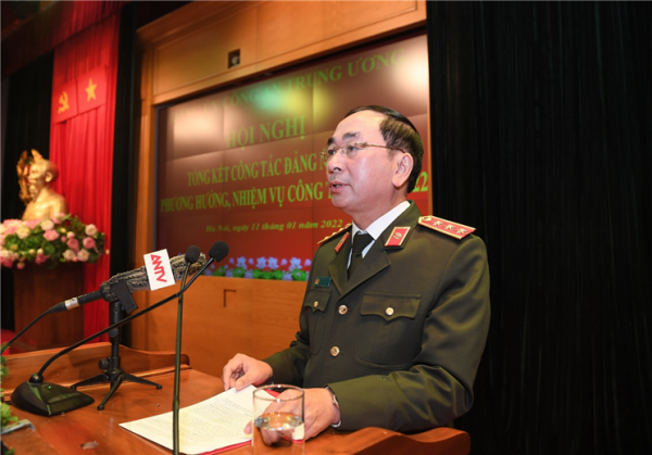 Minister To Lam requests Party committees of all public security units to pay more attention to Party building -0
