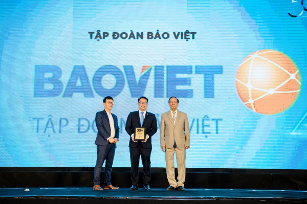 Tập đoàn Bảo Việt (BVH): 5 năm liên tiếp dẫn đầu ngành bảo hiểm trong Top 50 công ty kinh doanh hiệu quả nhất Việt Nam  -0