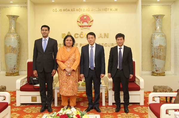 Bộ Nội vụ Pakistan và Bộ Công an Việt Nam tăng cường hợp tác -0