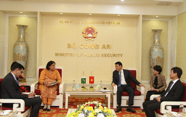 Bộ Nội vụ Pakistan và Bộ Công an Việt Nam tăng cường hợp tác -0