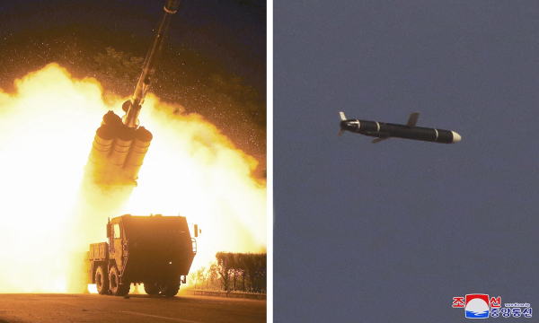 Triều Tiên lần thứ 5 phóng tên lửa ra biển trong tháng -0
