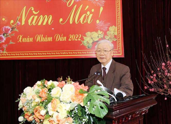 Phát biểu của Tổng Bí thư Nguyễn Phú Trọng nhân dịp về thăm, chúc Tết Đảng bộ, chính quyền và nhân dân tỉnh Bắc Ninh -0