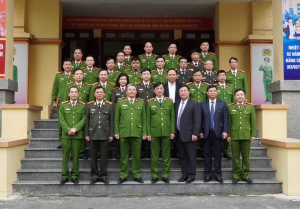 Công an quận Hoàng Mai đảm bảo công tác ứng trực dịp Tết Nguyên đán Nhâm dần 2022 -0