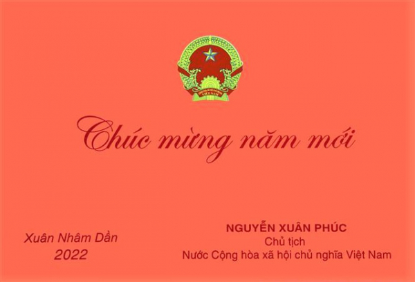 Chủ tịch nước Nguyễn Xuân Phúc chúc Tết Nhâm Dần 2022 -0