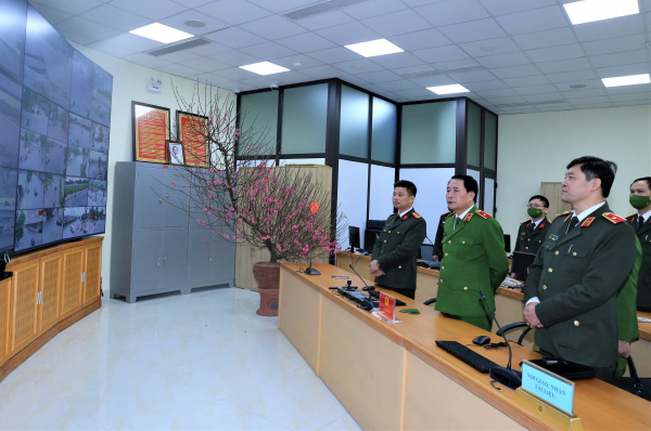 Thứ trưởng Lê Quốc Hùng kiểm tra công tác tại Công an một số đơn vị -0