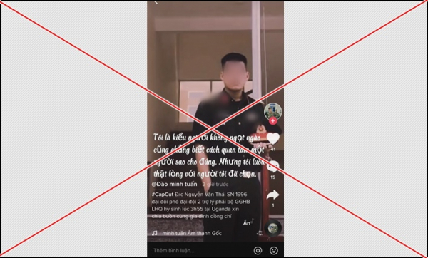 Xác minh đối tượng tung tin giả về sỹ quan Việt Nam hy sinh ở Uganda -0