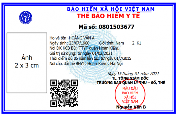 BHXH TP Hồ Chí Minh cấp thẻ BHYT mẫu mới từ ngày 11/2 -1